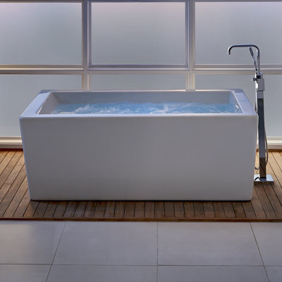 Bianca® 66" x 36" Freestanding Whirlpool Bathtub