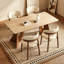 Table rétro en noyer fritté-129574238-129574239