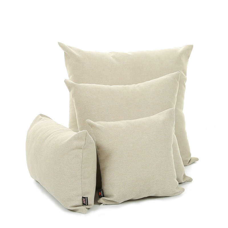 Mtecombe Square Cushion, 55 x 55cm, Cream