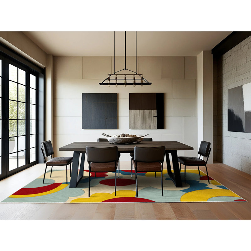 Bubbly Zest Rug, Square 8'