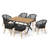 Outdoor 6-person Rope-woven Dining Set-1616920427-1616920425