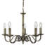 Caroga 5 - Light Candle Style Chandelier-17706221