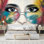 Vibrant Graffi Street Paint Peel & Stick Border