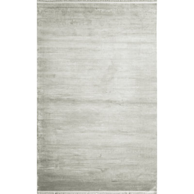 Tapis beige en acrylique / viscose tissé à la machine Munford