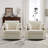 40.6'' Wide Swivel Club Chair（Set of 2)-101921074