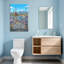 Paysages pittoresques et urbains Paysage urbain avec la tour et les montagnes-532118709