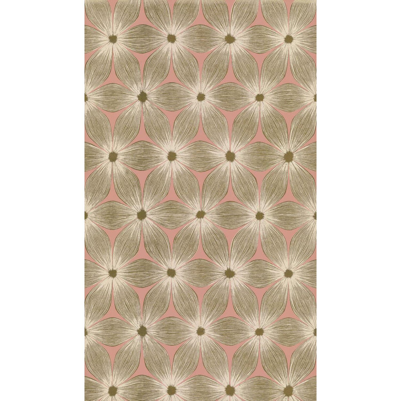 Papier peint Everlast, Corail / or