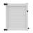 Horizontal Fence White Vinyl Privacy Gate-75903914