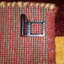 Noail Striped Area Rug in Red