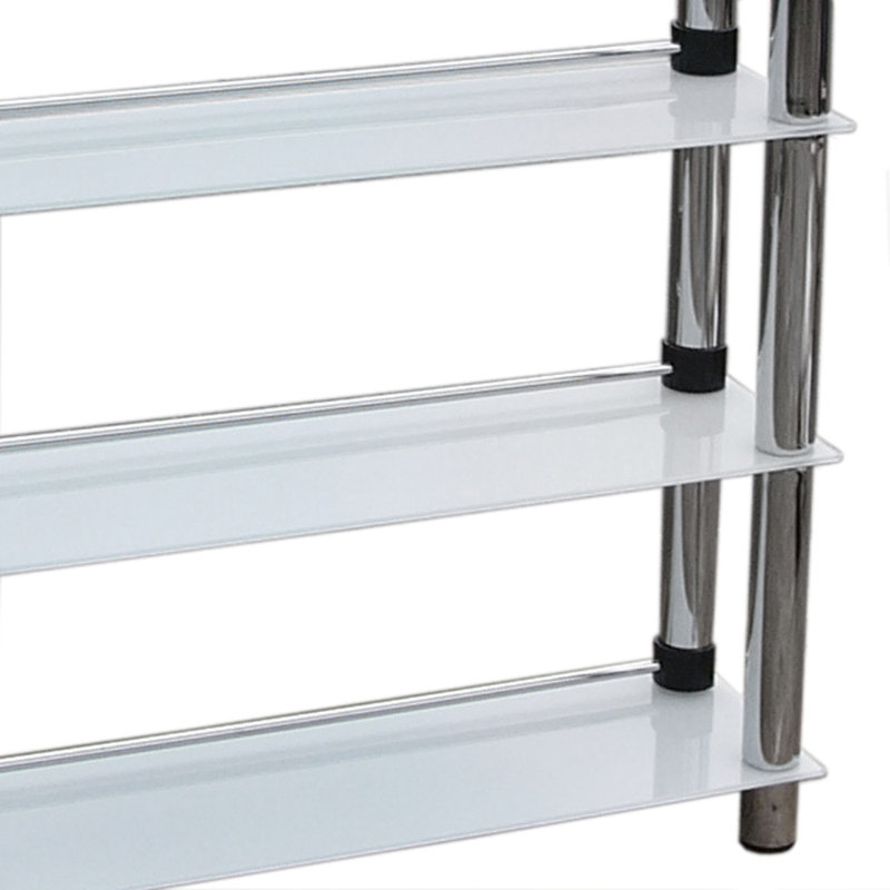 100cm H Wall Mounted Media Storage, White