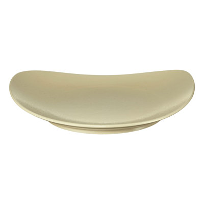 ASA Selection Cuba Panna gourmet plate, dinner plate, gourmet plate, ceramic, nude, 34cm