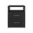 Napoles Nightstand , End Table, Side Table Superior Top, Two Drawers, One Shelf -Black-601608994
