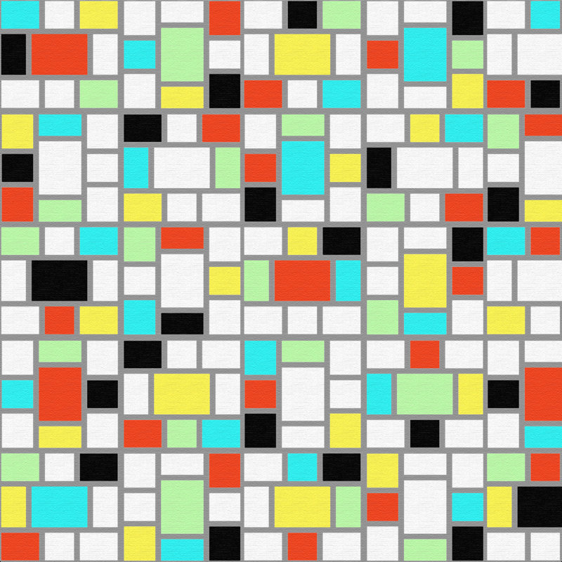 " Geo Square " by Jacqueline Maldonado, 12" H x 12" W, No, Wrapped Canvas