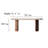 Shaney Solid Wood Base Dining Table