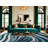 Chenille Washable Floral Indoor Rug-1816572736