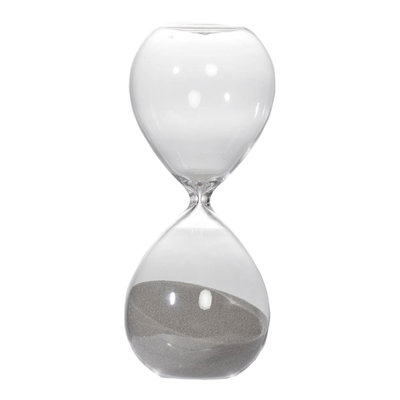 8" Ferdinand 30-Minute Hourglass, Gray Sand