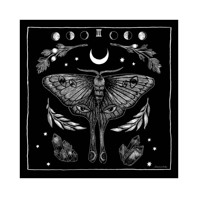 «All Hallows Eve III Sq», reproduction d'art sur toile tendue, Toile tendue, Ne s’applique pas, H 12 po x l 12 po