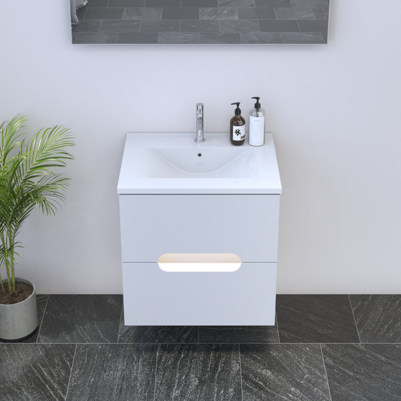 Kashden 23.6'' Single Bathroom Vanity with Top
