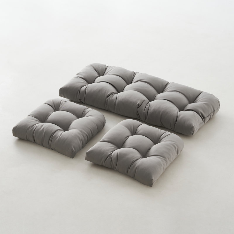 Outdoor 4'' Seat Cushion, Grey