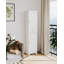Tall Bathroom Cabinet, Slim Storage Cabinet with1 Drawer and 2 Doors, Tall Narrow Cupboard with Adjustable Shelf, for Bathroom, Living Room, Bedroom, Kitchen, Hallway-1793080349