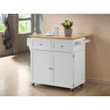 Wood Kitchen Cart