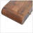 Solid Wood Wall-Mounted California Walnut Console Table