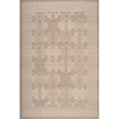  Helora Bordered Washable Rug