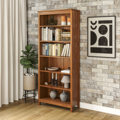 Classic Shaker Style Solid Wood Bookcase