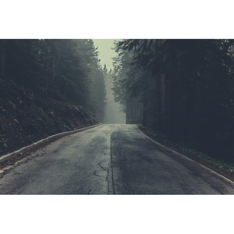 Misty Forest - Wrapped Canvas Print, 20cm H x 30cm W x 3.8cm D