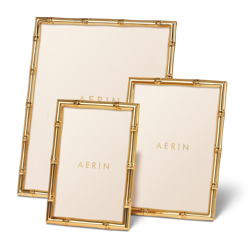 Ava Gold Bamboo 8" x 10" Picture Frame