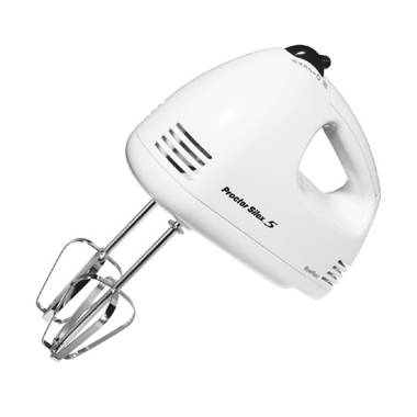 Betty Crocker Hand Blender 7 Speed, 250 Watt Electric Mixer With Beaters  And Dough Hooks, Ergonomic, With Stand And Soft Touch Handle, White : Target