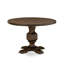 Table de salle à manger Irving Kitchen - plateau de table rond en bois avec base piédestal-1154334041-1154334043-1154334044