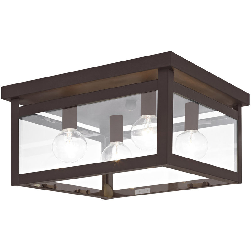 Bennard Glass Flush Mount