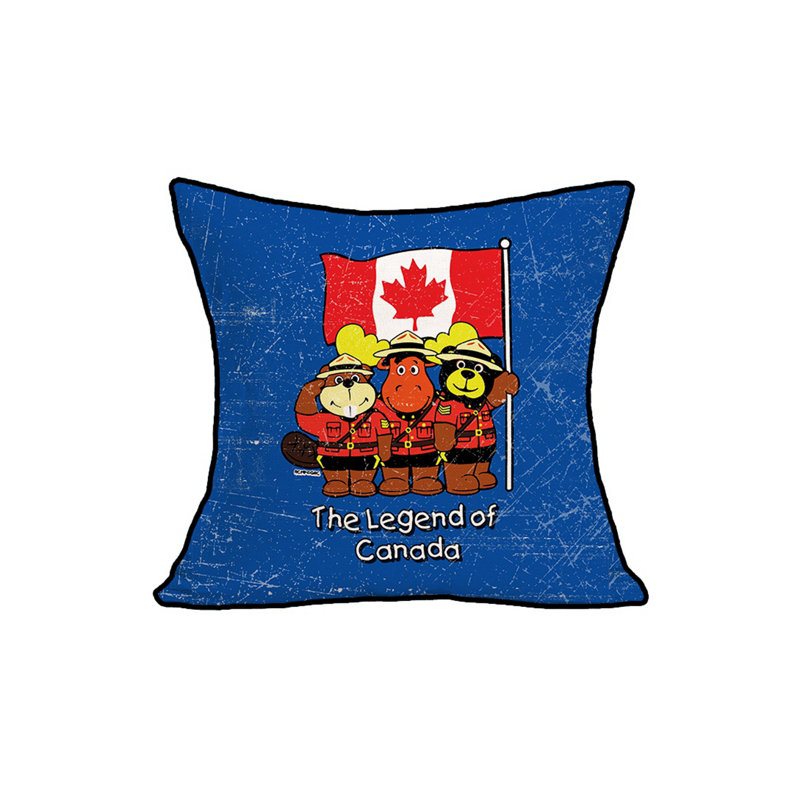  Coussin décoratif en lin Rcmp