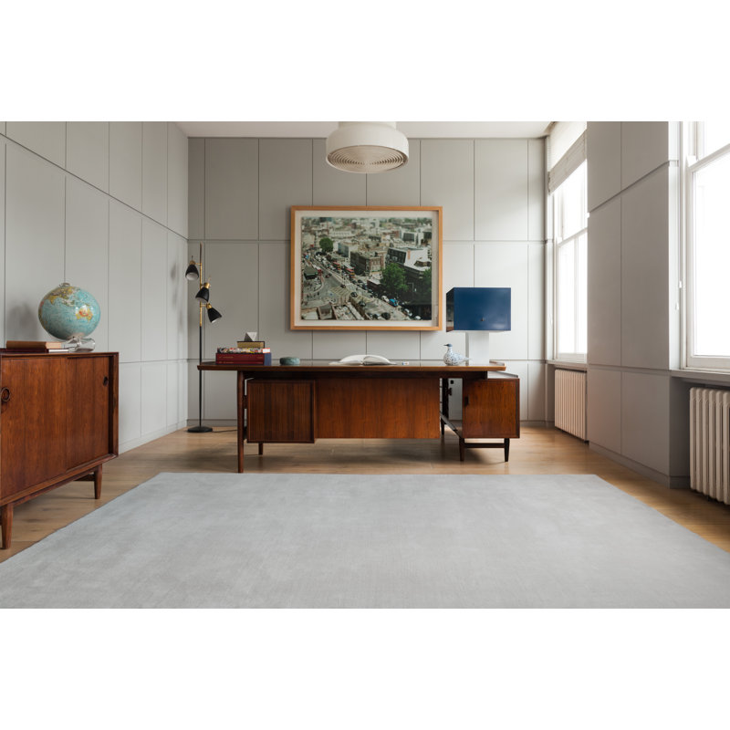 Farrow & Ball Plain Wool Wizlet Area Rug, Rectangle 6' x 9'
