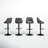 Licon Swivel Upholstered Adjustable Height Counter Stool-749128558
