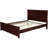 Winston Platform Bed with Paneled Headboard and Footboard-87380339-87380338