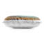 Coussin décoratif abstrait Abstract Wippling Waves, design par Lera