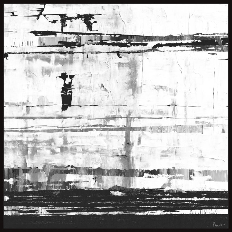 Left Hanging by Parvez Taj - Painting on Canvas, 30cm H x 30cm W x 3.81cm D