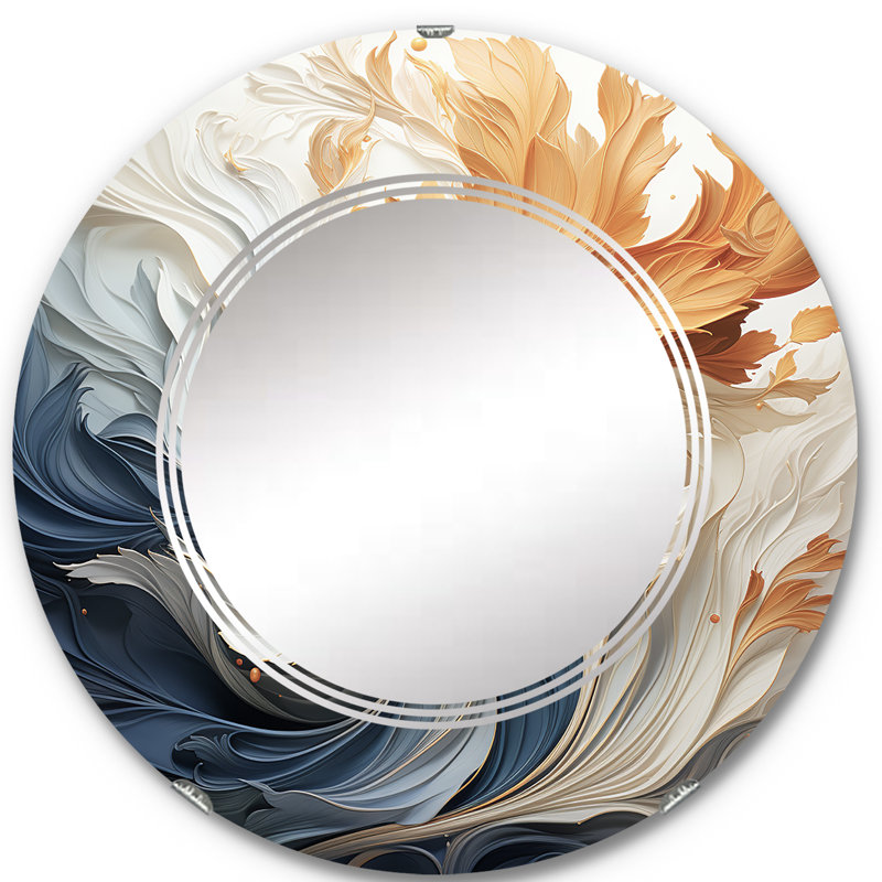 Renaday - Modern Wall Mirror Round, 24 po x 24 po