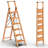 6 Step Ladder Lightweight Aluminum Folding Step Stool-107088504