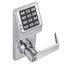 Trilogy Square Keyless Entry Door Lever