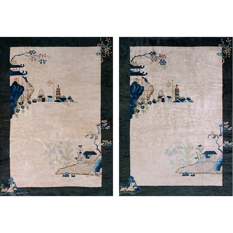 Handmade Wool Floral Area Rug