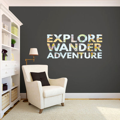 Non-Wall Damaging Wall Decal
