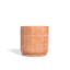 Grid Small Terracotta Planter-1770816544
