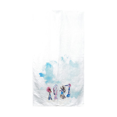 Serviette de plage loony oiseaux Rossiter