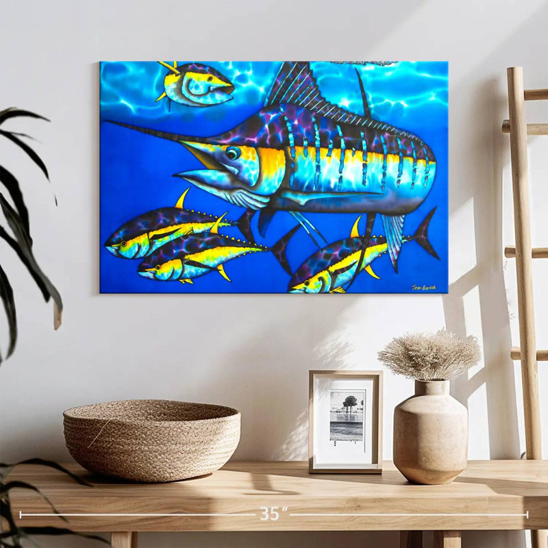 Brampt Majestic Blue, 16" H x 24" W