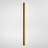 Barde Slender Sideway Outdoor Hardwired Bar Wall Sconce with LED Light Source-614565295