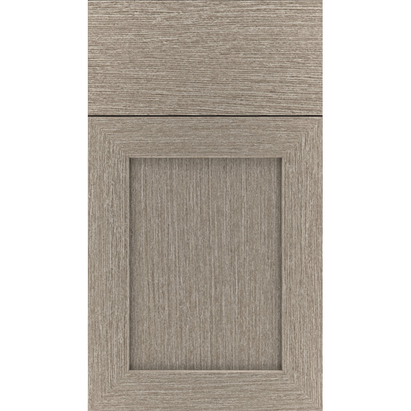 Dwelling Full Access Cattail Door Sample, Woodgrain Textured Tidepool