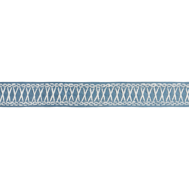 Schumacher x Mary McDonald Tikki Tape, Blue